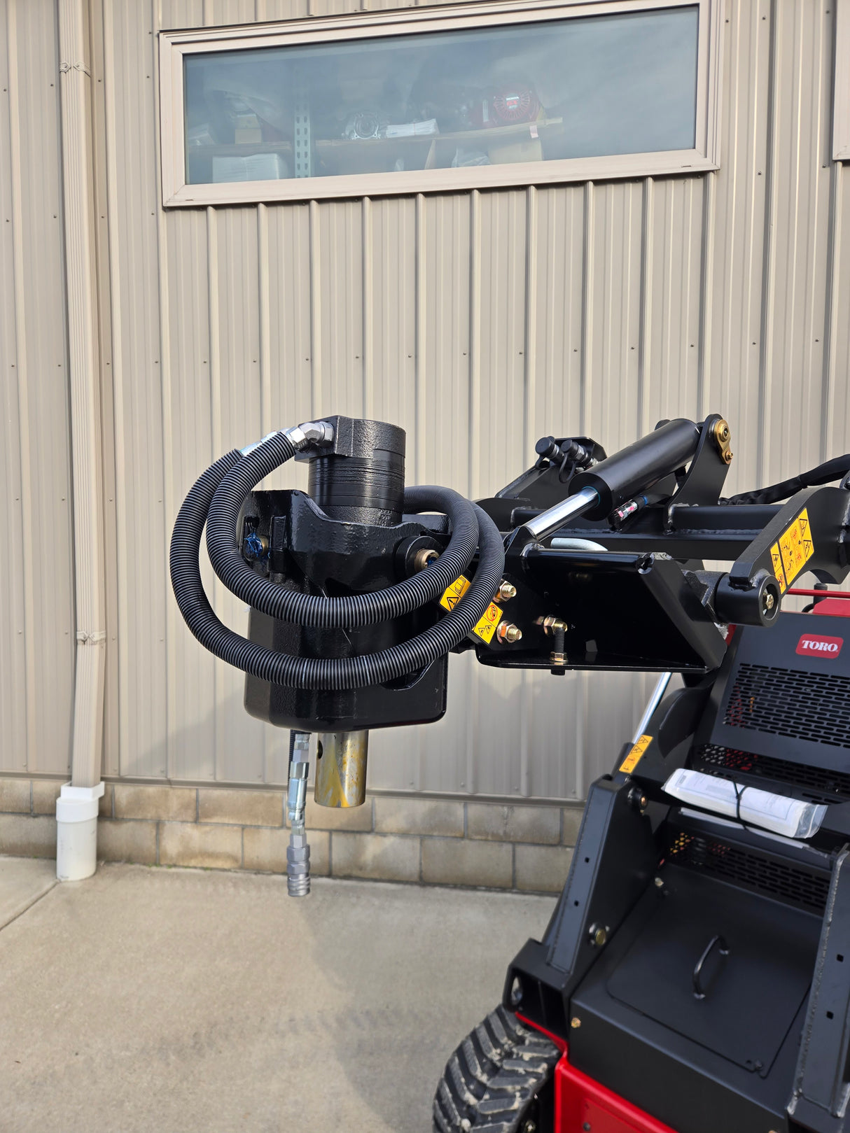 Toro Mini Skid Steer Auger Attachment