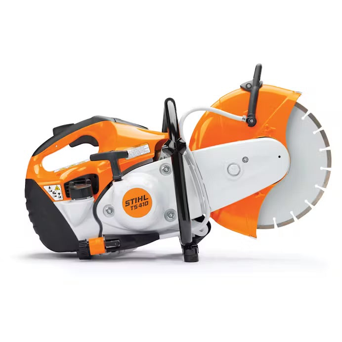 STIHL TS410 SIDE VIEW