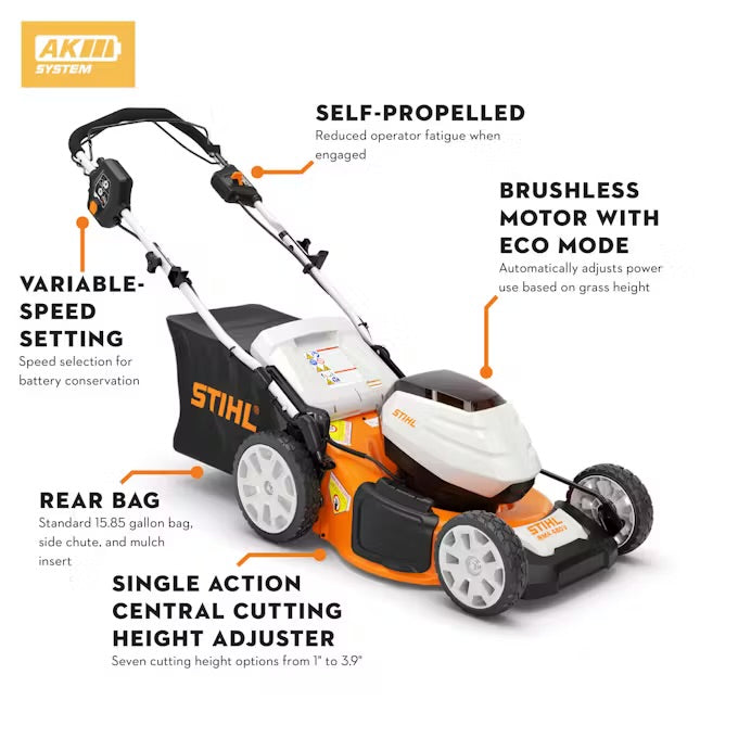 RMA 460 V, STIHL