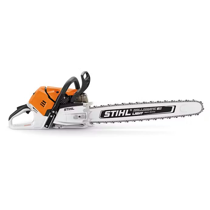 STIHL MS 500I CHAINSAW SIDE VIEW