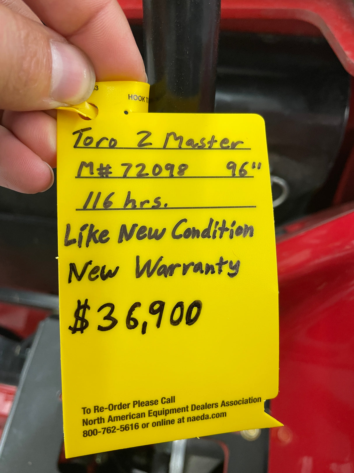 Toro Z Master 96” Used