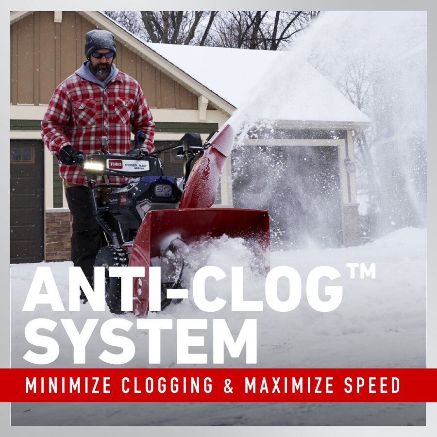 Toro 26 in. (66 cm) Power Max® e26 60V* Two-Stage Snow Blower with (2) 7.5Ah Batteries and Charger