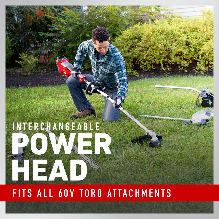 Toro 60V Max* Attachment Capable Power Head - Tool Only