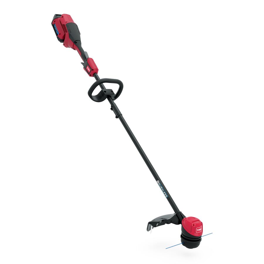 Toro 60V MAX* 13 in. (33.0 cm) / 15 in. (38.1 cm) Brushless String Trimmer with 2.0Ah Battery