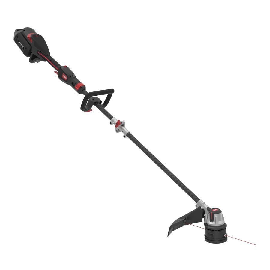 Toro 60V MAX* 15 in. (38.1 cm) / 17 in. (43.2 cm) Telescoping Carbon Fiber Shaft String Trimmer with 2.5Ah Battery