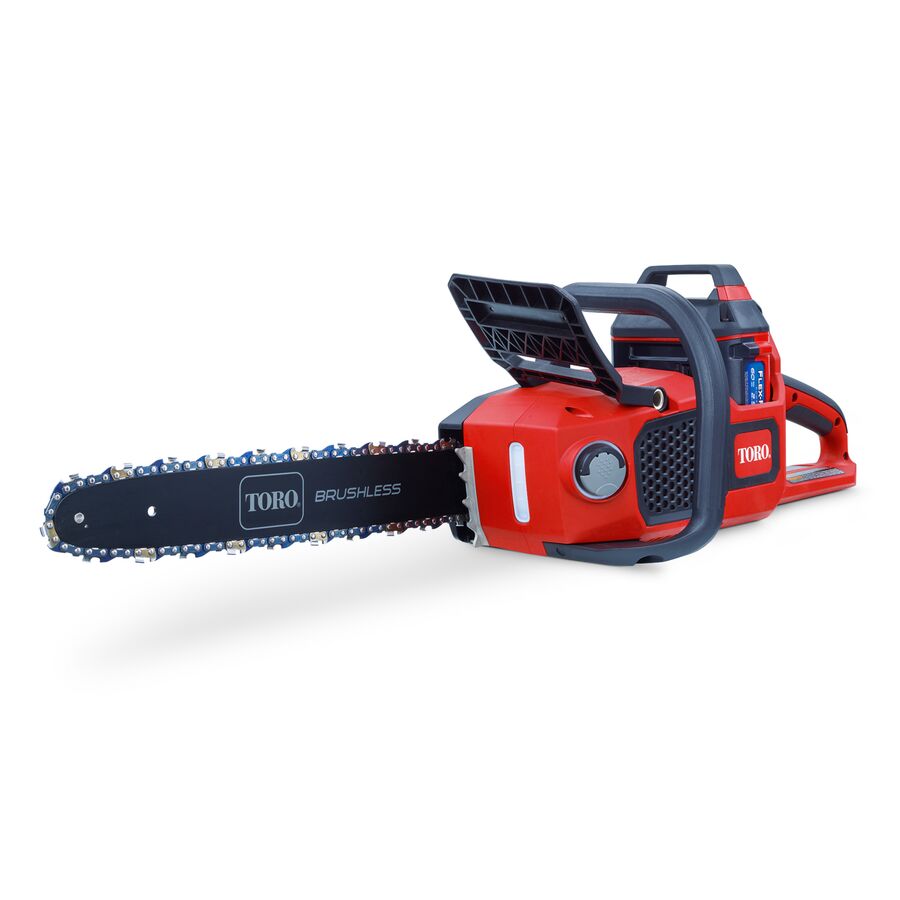 Toro 60V MAX* 16 in. (40.6 cm) Brushless Chainsaw with 2.5Ah battery