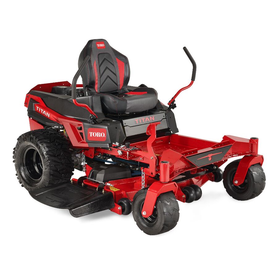 TORO TITAN 48” FRONT ANGLE VIEW