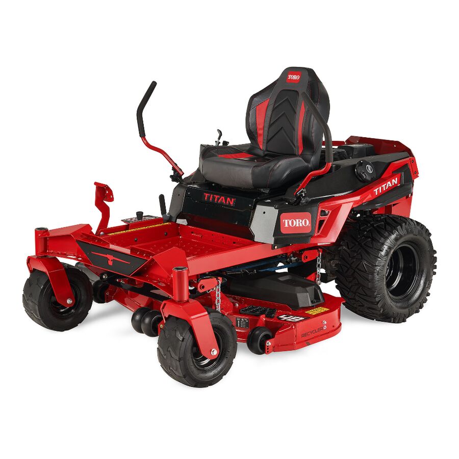 TORO TITAN 48” SIDE ANGLE VIEW