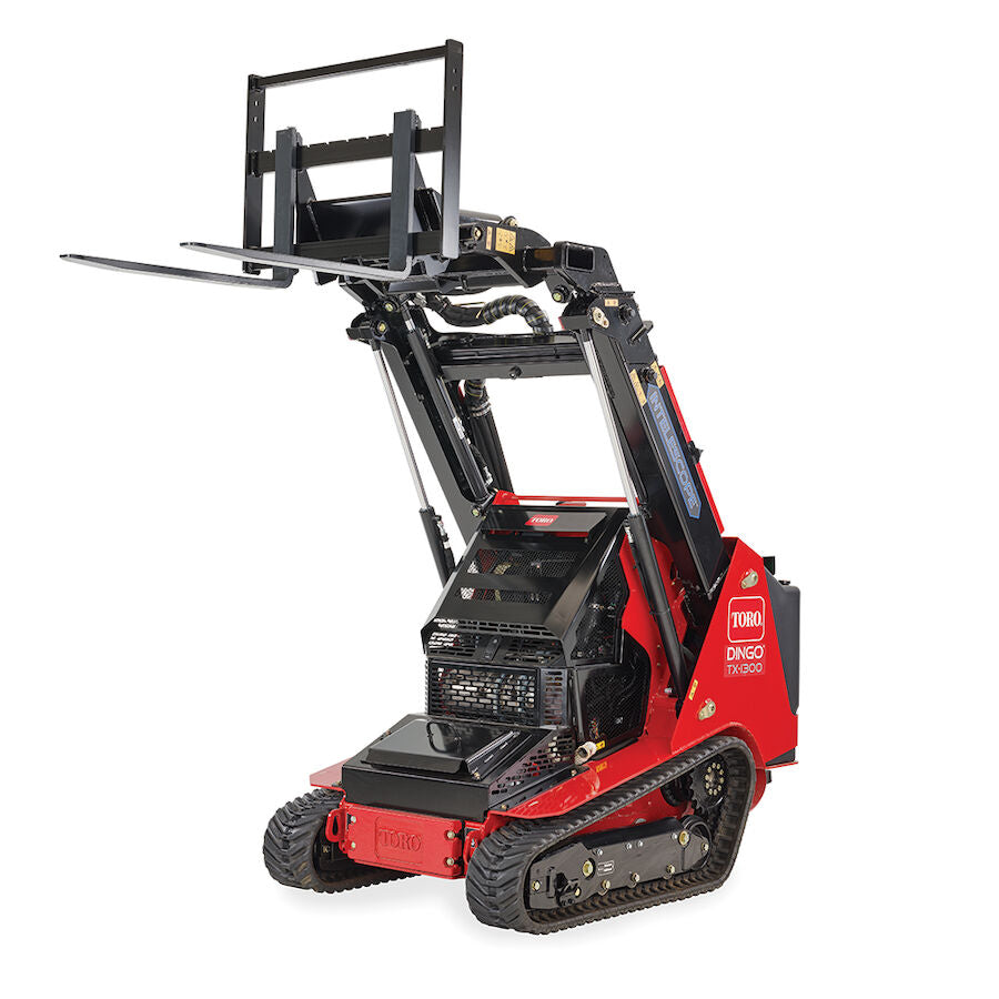 Toro Dingo TX 1300 telescopic front angle view