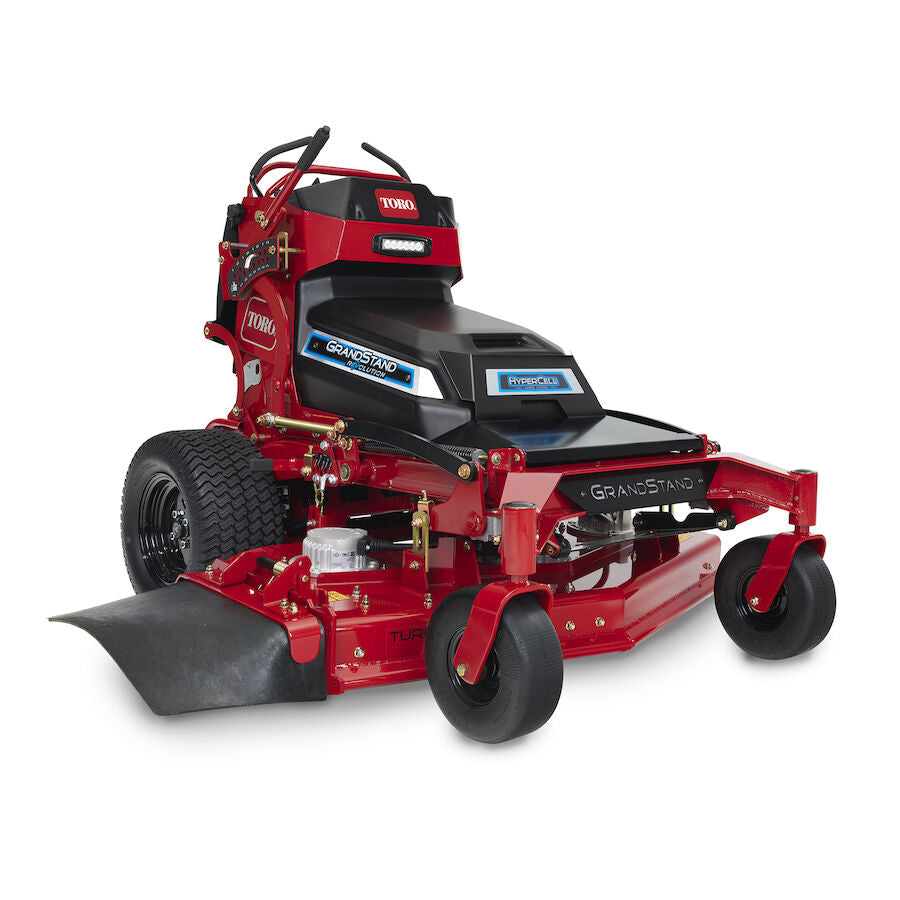 TORO GRAND STAND REVOLUTION 52” FRONT ANGLE VIEW