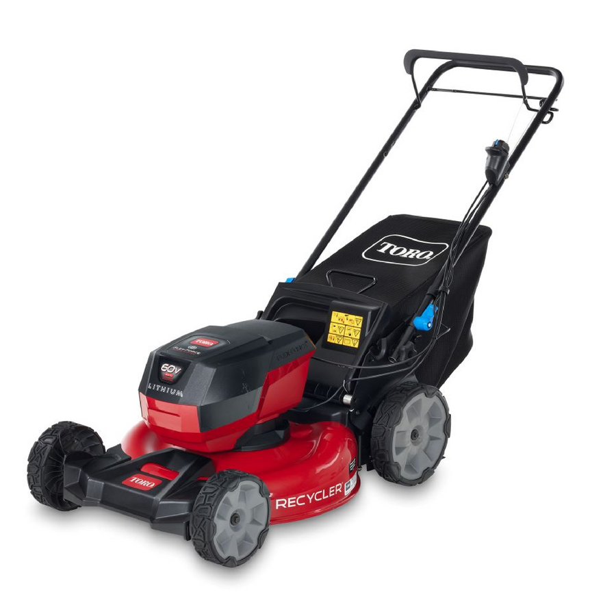Toro 60V Max* 21 in. (53 cm) Recycler® Self-Propel w/SmartStow® Lawn Mower with 6.0Ah Battery