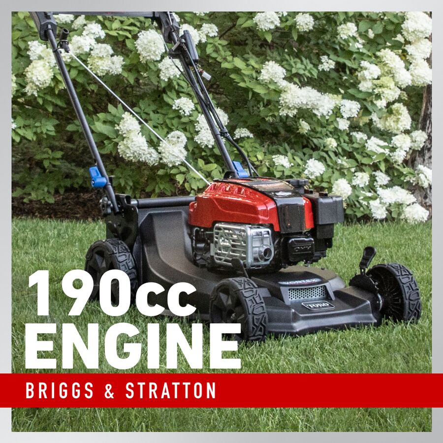 Toro 21 in. (53 cm) Super Recycler® Electric Start w/Personal Pace® & SmartStow® Gas Lawn Mower