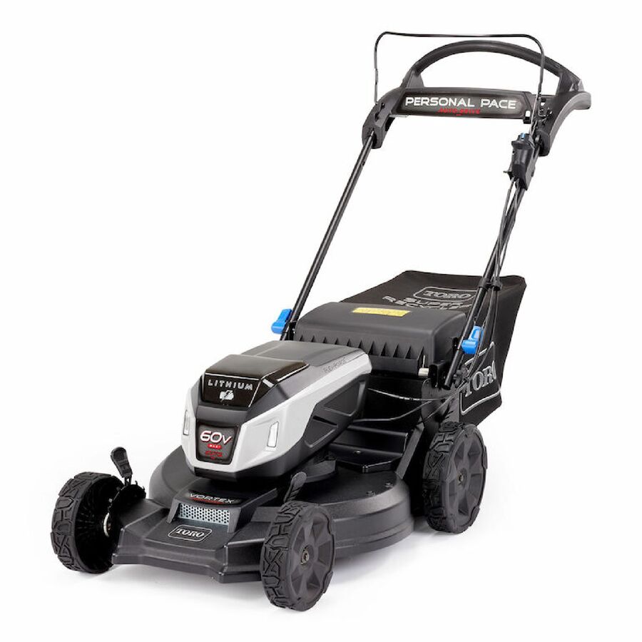 Toro 60V Max* 21 in. (53 cm) Super Recycler® w/Personal Pace® & SmartStow® Lawn Mower with 7.5Ah Battery