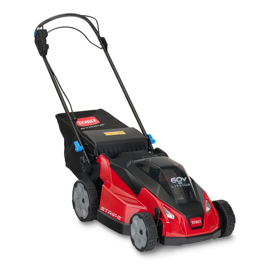 Toro 60V MAX* 21 in. (53 cm) Stripe® Self-Propelled Mower - 6.0Ah Battery/Charger Included