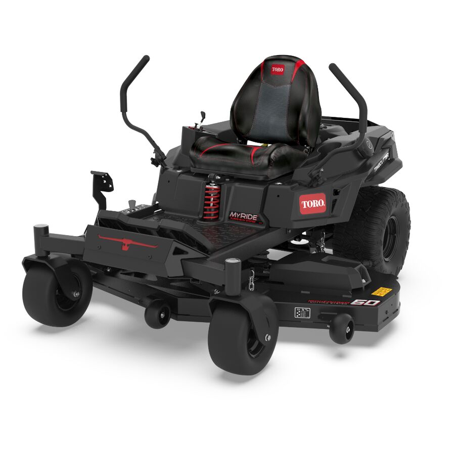 TORO TIMECUTTER MAX 60” MYRIDE FRONT ANGLE VIEW
