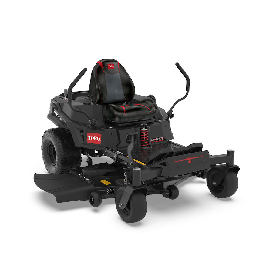 TORO 54” TIMECUTTER MAX HAVOC MYRIDE ZERO TURN MOWER FRONT ANGLE VIEW