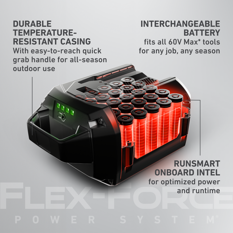 Toro 60V Max* Flex-Force 10.0 Ah Lithium-Ion Battery