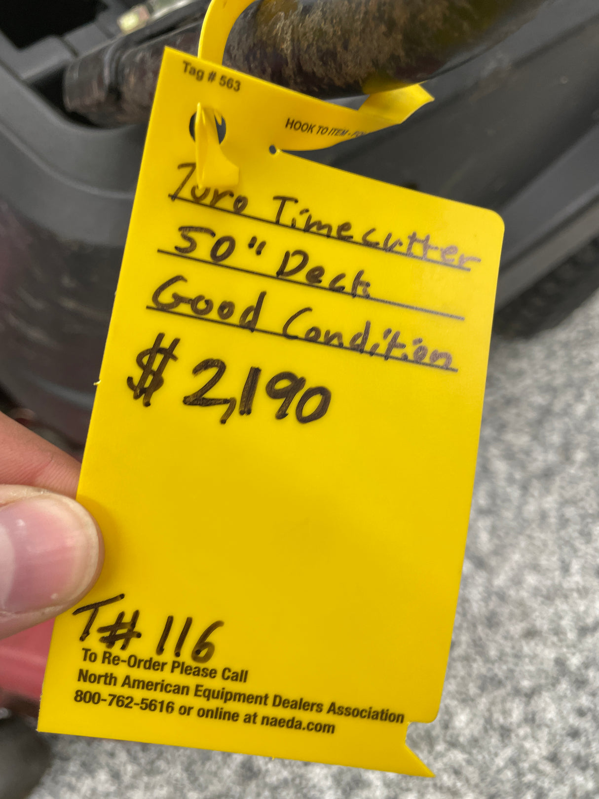 Toro TIMECUTTER, Used