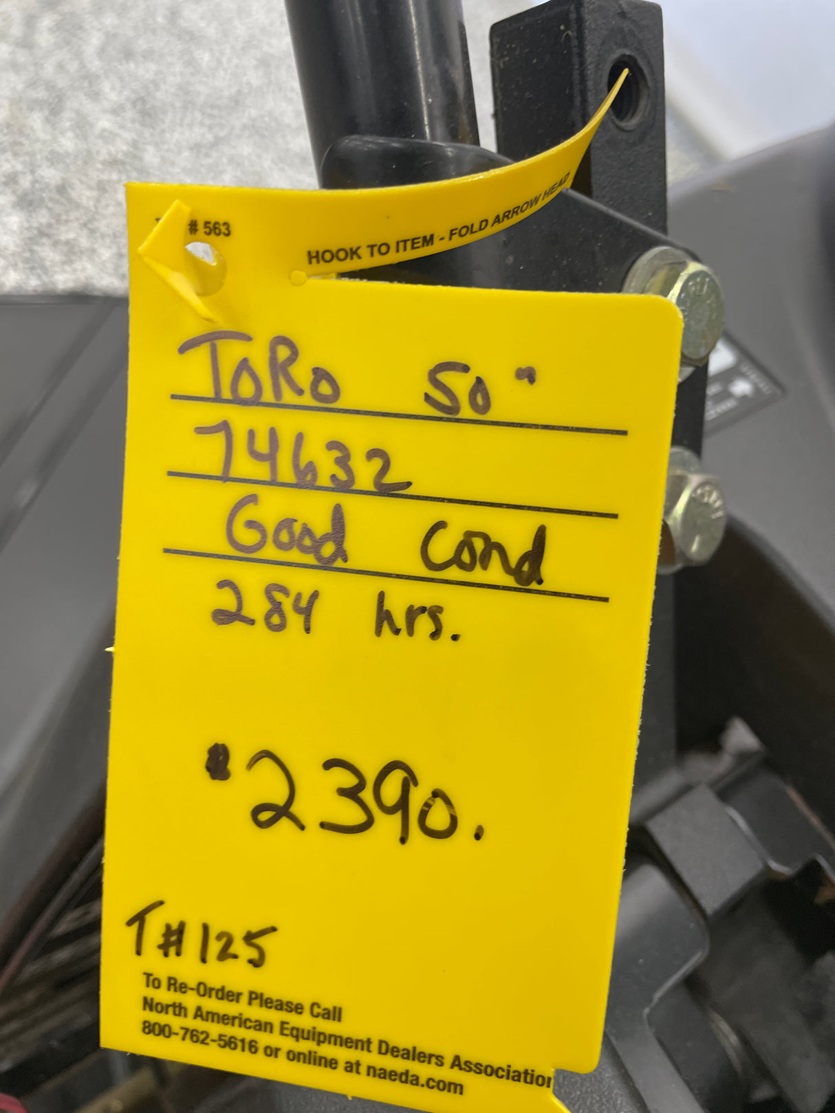 Toro TIMECUTTER, Used