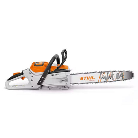 STIHL MSA 300 BATTERY SAW SIDE VIEW 