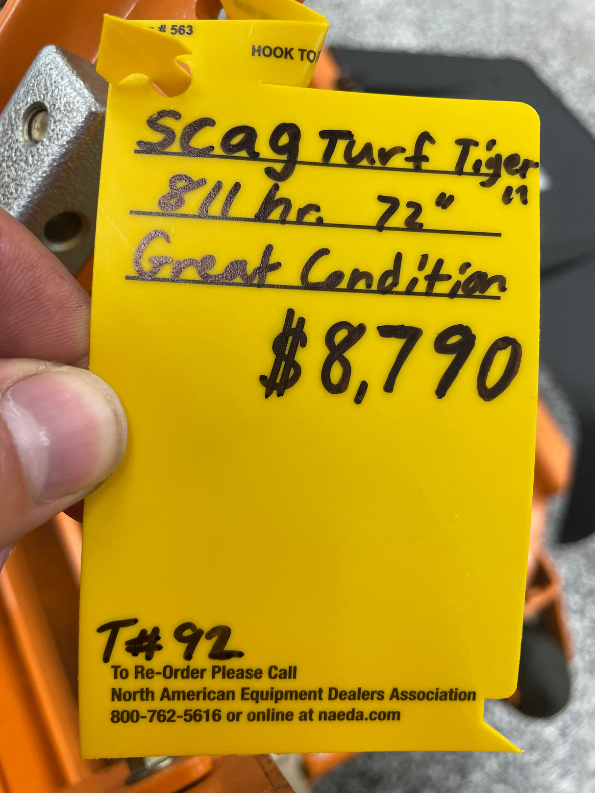 Scag Turf Tiger II,  Used