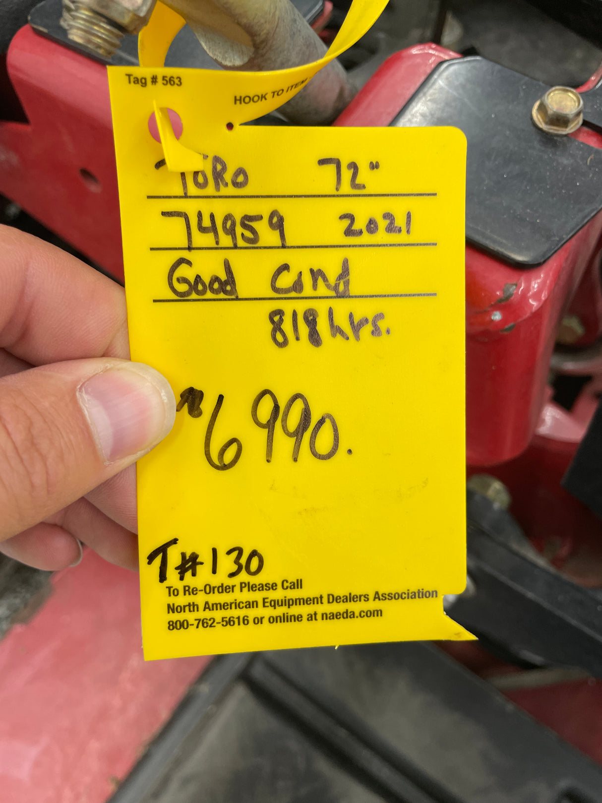 Toro Z-Master 72” Used