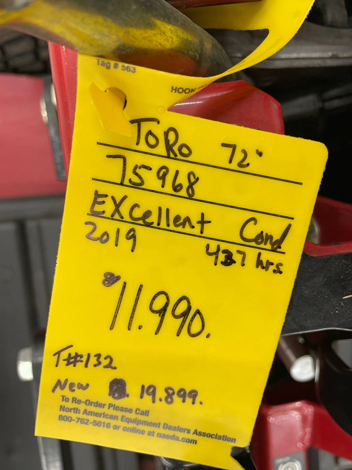 Toro Z-Master 72” Used