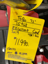 Toro Z-Master 72” Used