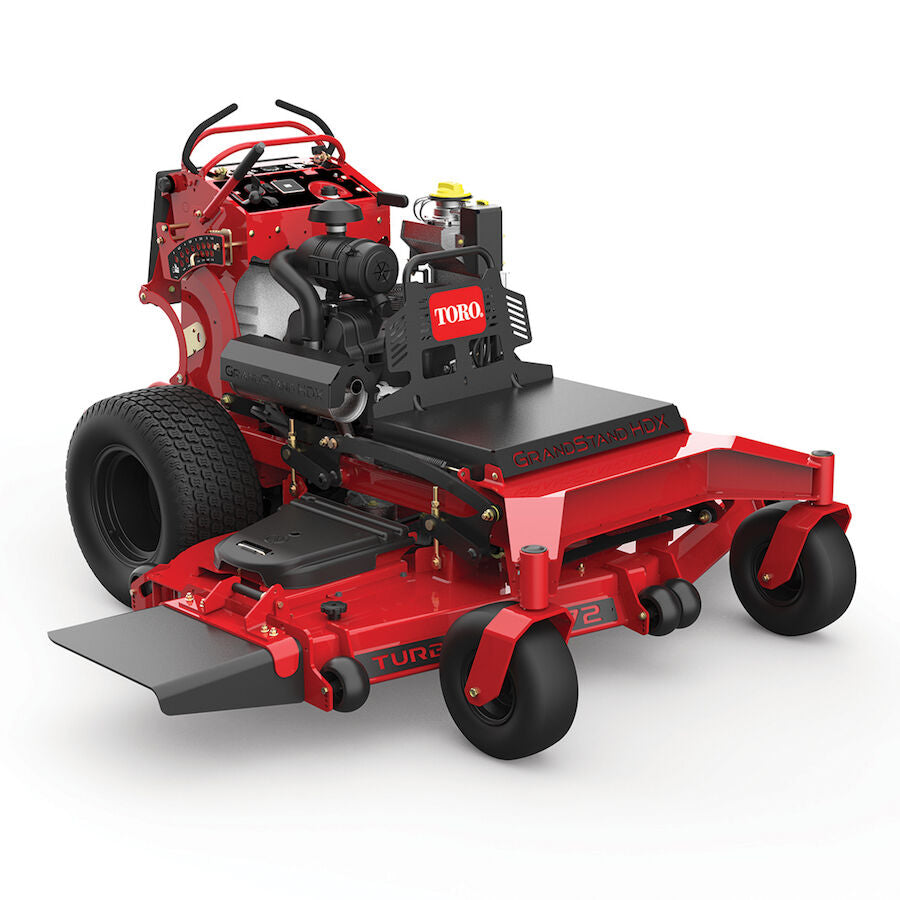 TORO GRANDSTAND HDX 60” FRONT ANGLE VIEW 