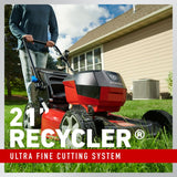 Toro 60V Max* 21 in. (53 cm) Recycler® w/SmartStow® Push Lawn Mower with 4.0Ah Battery